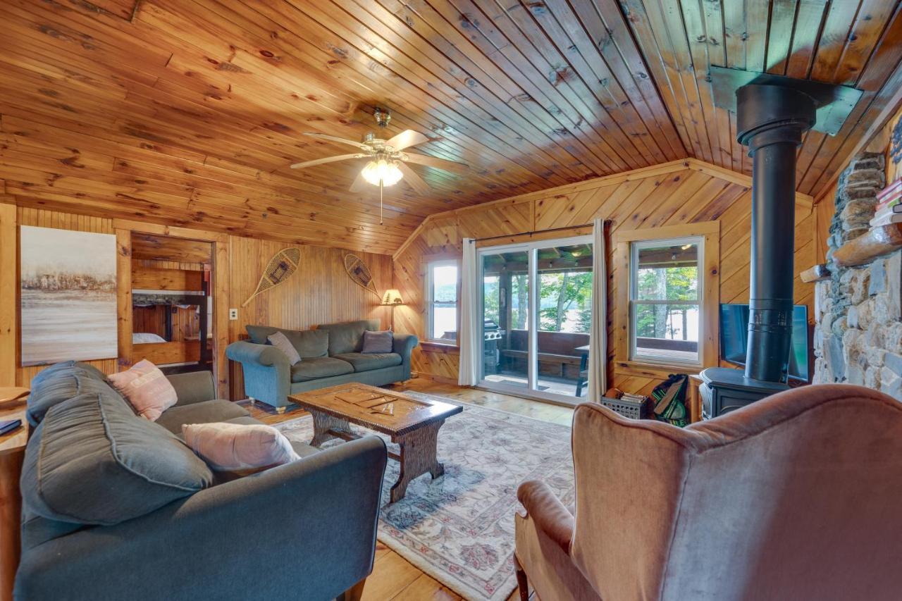 Rustic Cabin Retreat On Rangeley Lake! Екстериор снимка